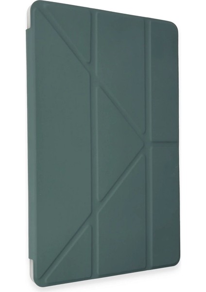 Xiaomi Pad 6 Kılıf Kalemlikli Mars Tablet Kılıfı - Koyu Yeşil fiyatları
