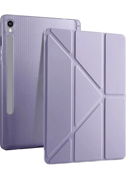 Samsung Galaxy Tab S10 Fe Plus 13.1 Kalemlikli Mars Tablet Kılıfı - Lila