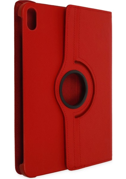 Ipad 2022 10.9 (10.nesil) Kılıf 360 Tablet Deri Kılıf - Kırmızı
