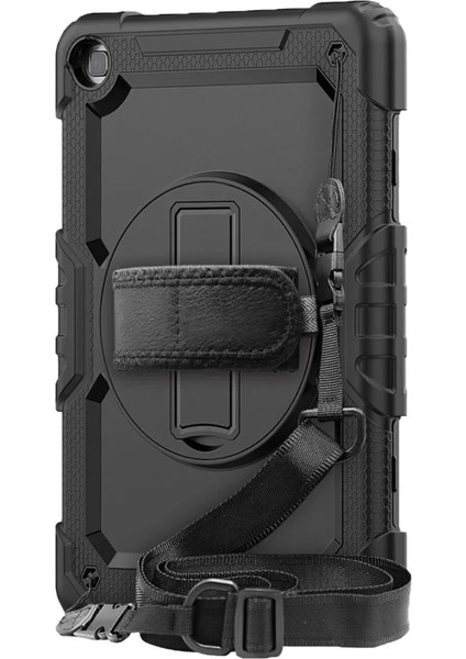 Lenovo Tab M10 TB311FU Kılıf Amazing Tablet Kapak - Siyah