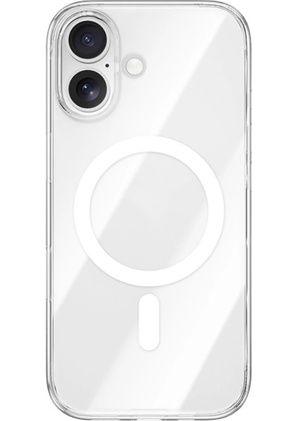 Iphone 17 Kılıf Pc Real Magsafe Kapak - Şeffaf