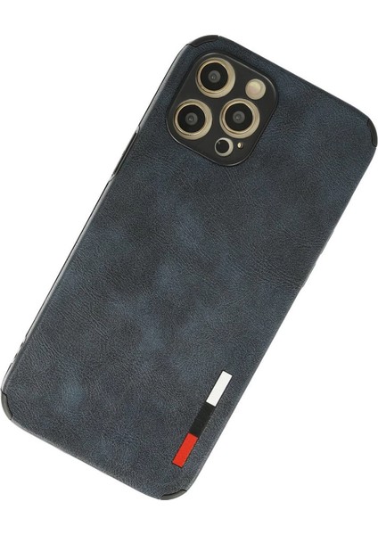 Iphone 12 Pro Kılıf Loop Deri Silikon - Lacivert modelleri