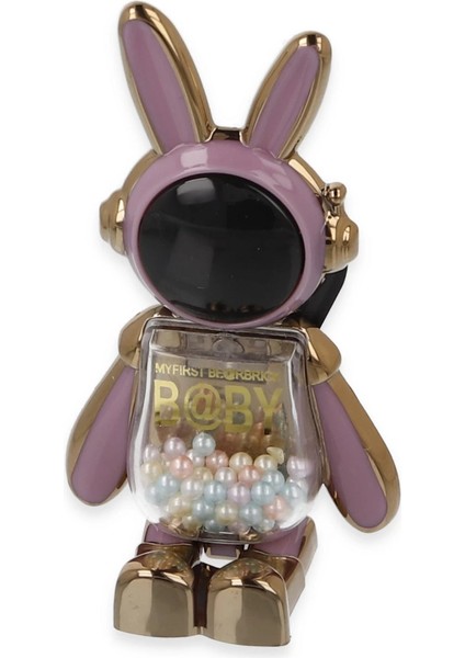 Astro Stand Tavşan Astronot - Mor