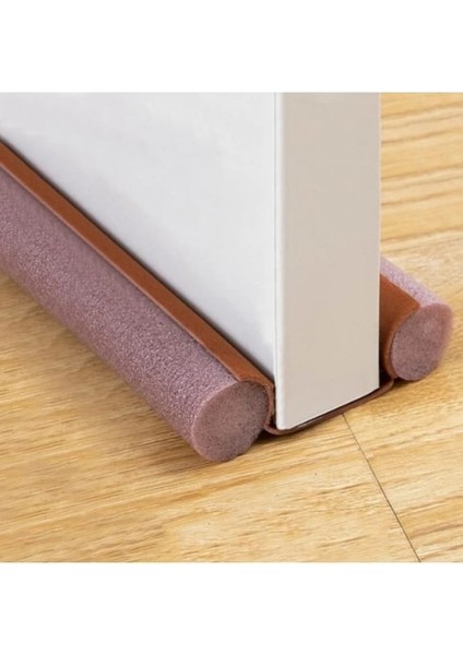 2 Adet Toz Soğuk Rüzgar Koku Ses Böcek Haşerat Önleyici Isı ve Ses Yalıtımı Kapı Altı Süngeri