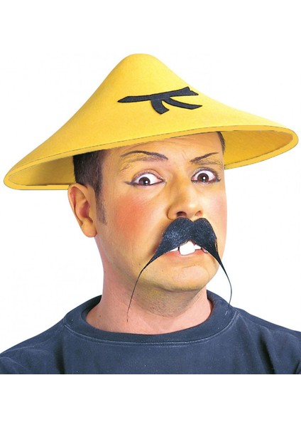 Uzak Doğu Asyalı Şapkası Sarı Renk fiyatları