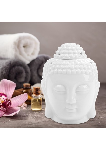 Dekoratif Buda Tasarımlı Buhurdanlık 14 cm Yağ Hediye fırsatları