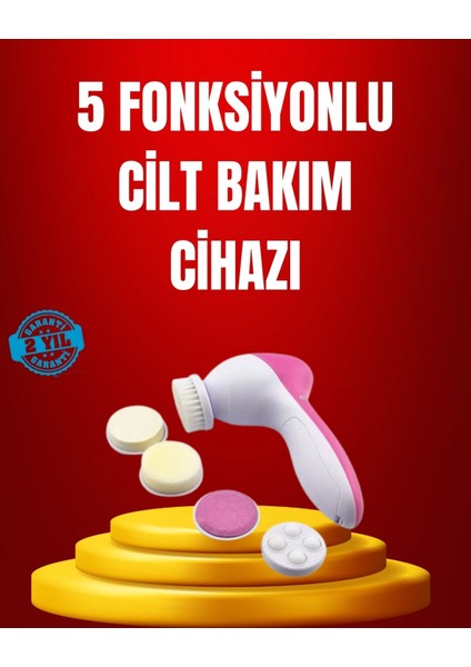 Su Geçirmez Elektrikli Yüz Temizleme ve Masaj Aracı