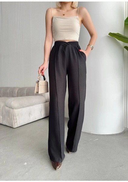 Sptrns Beli Çapraz Pantolon Siyah (Beden: S) modelleri