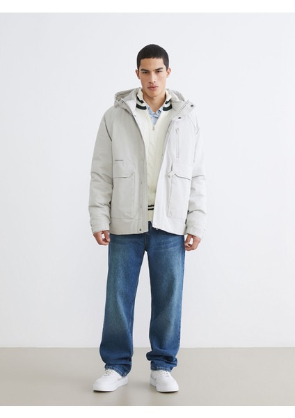 Yeni Sezon Standart Kalıp Kapüşonlu Erkek Parka fiyatları