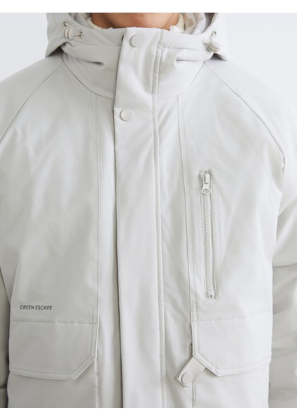 Yeni Sezon Standart Kalıp Kapüşonlu Erkek Parka modelleri