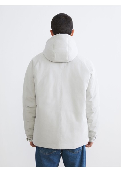 Yeni Sezon Standart Kalıp Kapüşonlu Erkek Parka indirimleri