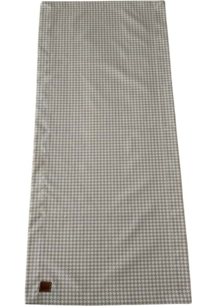 Timeless Pattern Kaz Ayağı Desenli Runner 45X120 cm | Dekoratif Masa Şeridi Masa Örtüsü modelleri