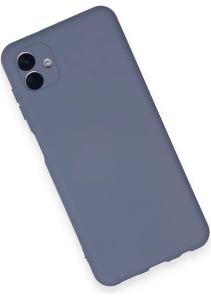 Samsung Galaxy A04 Kılıf Nano Içi Kadife Silikon - Gri modelleri