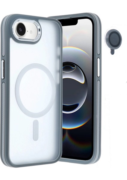 Joko Iphone 16E Winner Magsafe Kapak - Gri modelleri