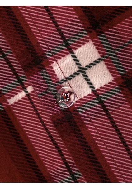 Home Kırmızı Ekose Desenli Pamuklu Çift Kişilik Nevresim Seti 200X220 cm indirimleri