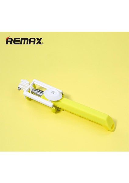 Remax Özçekim Aparatı Kablolu (Selfie) Tüm Modellerle Uyunmlu Uzaktan Kumanda Aparatlı P3
