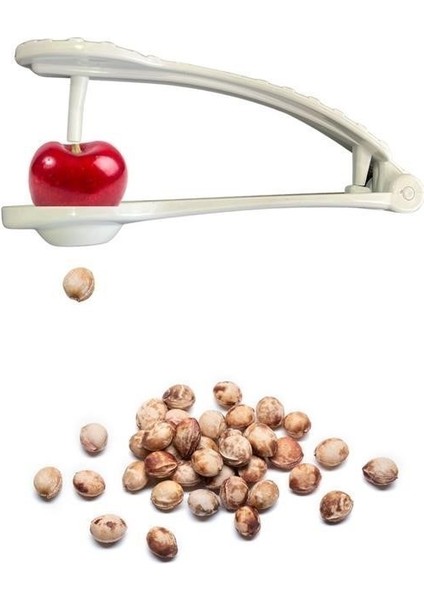Pratik Kolay Zeytin ve Vişne Çekirdeği Çıkarma Aleti Aparatı fırsatları