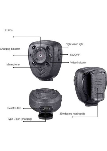 1k ° 1080P Hd Mini Gizli Premium Kamera Sesli Video Kablosuz Wifi Güvenlik Kamerası Uzak Izle Ev Ofis Depo Hd fırsatları