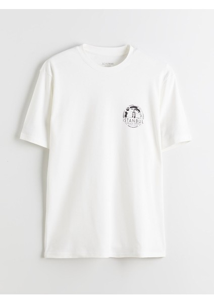 Yeni Sezon Bisiklet Yaka Istanbul Baskılı Erkek Tişört indirimleri