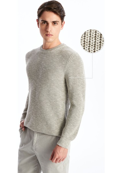 Yeni Sezon Bisiklet Yaka Erkek Triko Kazak