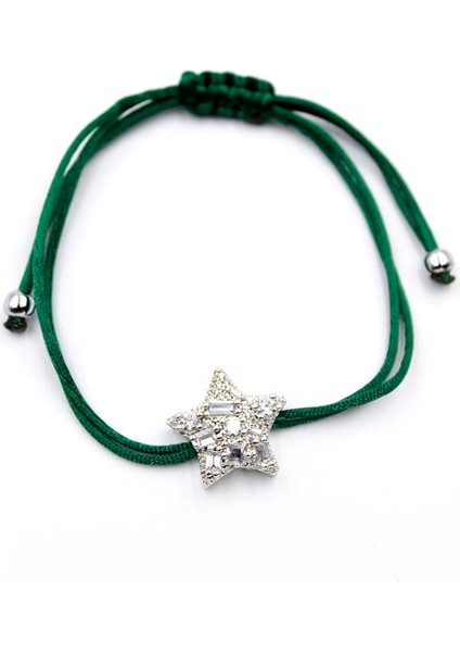 Yıldız Ip Bileklik - Haki Yeşil fiyatları