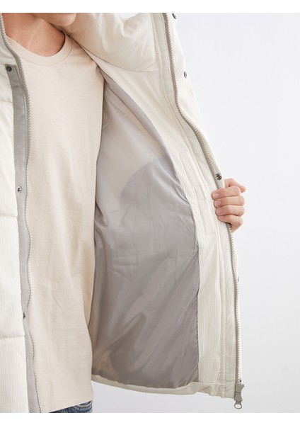 Yeni Sezon Rahat Kalıp Dik Yaka Erkek Şişme Mont fırsatları