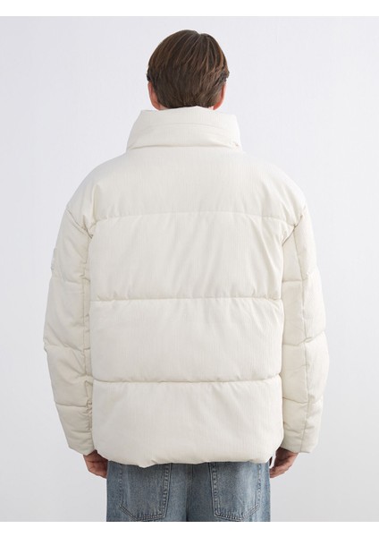 Yeni Sezon Rahat Kalıp Dik Yaka Erkek Şişme Mont indirimleri