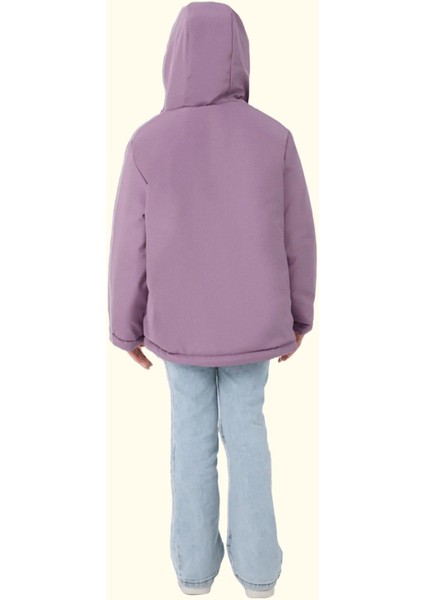 Kız Çocuk Kürklü Su ve Rüzgar Geçirmez Kapüşonlu 3 Kışlık Mont & Kaban & Parka fırsatları