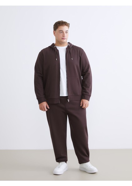 Yeni Sezon Büyük Beden Kapüşonlu Erkek Kalın Fermuarlı Sweatshirt fiyatları