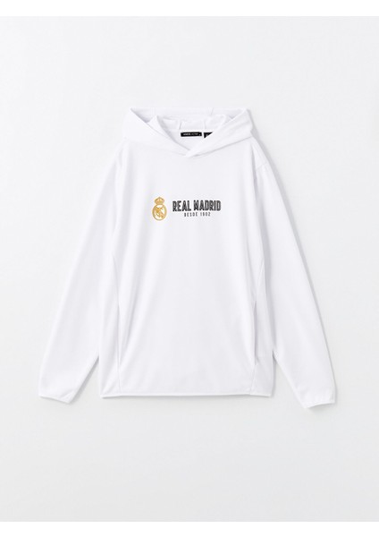Yeni Sezon Uzun Kollu Real Madrid Baskılı Erkek Hoodie indirimleri