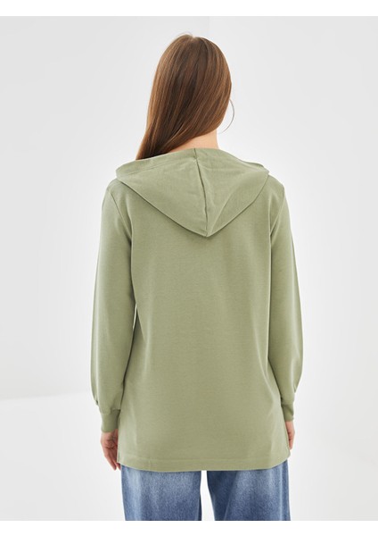 Yeni Sezon Kapüşonlu Nakışlı Kadın Sweatshirt Tunik fırsatları