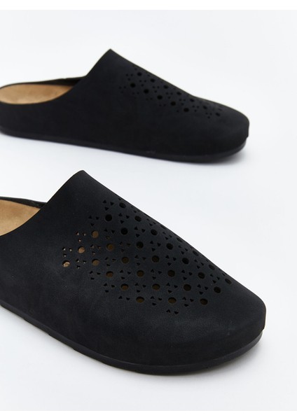 Yeni Sezon Süet Görünümlü Kadın Terlik modelleri