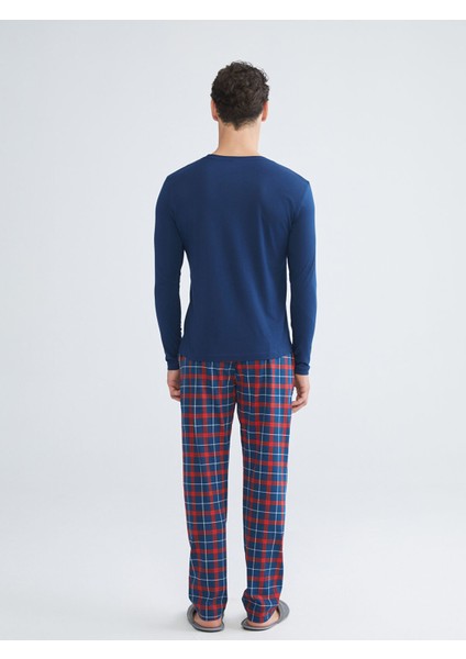 Yeni Sezon Standart Kalıp Erkek Pijama Takımı fırsatları