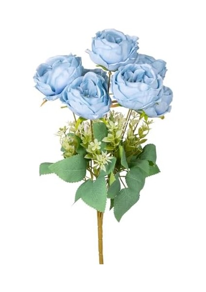 Yapay Çiçek Şakayık 7 Dal Mavi 41 Cm. modelleri