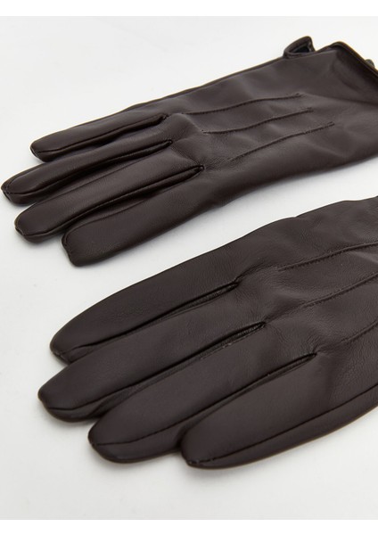 Yeni Sezon Deri Görünümlü Kadın Eldiven fiyatları