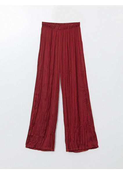 Yeni Sezon Beli Lastikli Geniş Paça Kadın Pantolon indirimleri