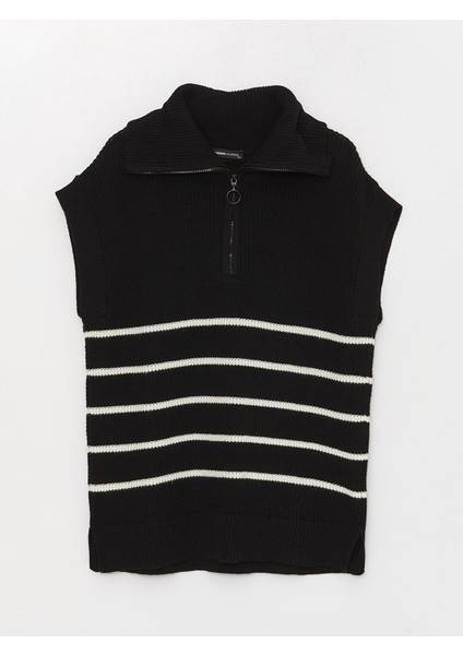 Yeni Sezon Gömlek Yaka Çizgili Oversize Kadın Triko Süveter indirimleri