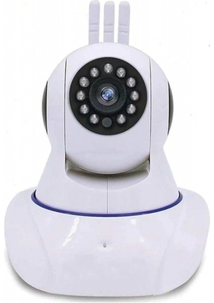 Gece Görüşlü Hd 360 Derece Wifi Ip Kamera Bebek Kamerası