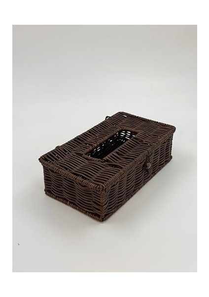 Hasır Görünümlü Plastik Örgülü Peçetelik – Sofra ve Mutfak Için Şık ve Dayanıklı Peçete Saklama Kutusu, Dekoratif ve Pratik Peçetelik, Suya Dayanıklı ve Uzun Ömürlü Tasarım (Tek Gözlü) modelleri