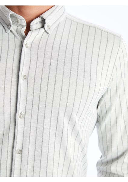 Yeni Sezon Regular Fit Uzun Kollu Poplin Erkek Gömlek modelleri