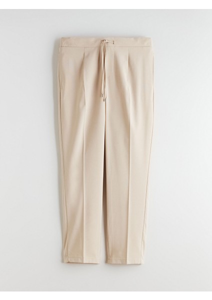 Yeni Sezon Beli Lastikli Havuç Kesim Kadın Pileli Pantolon indirimleri