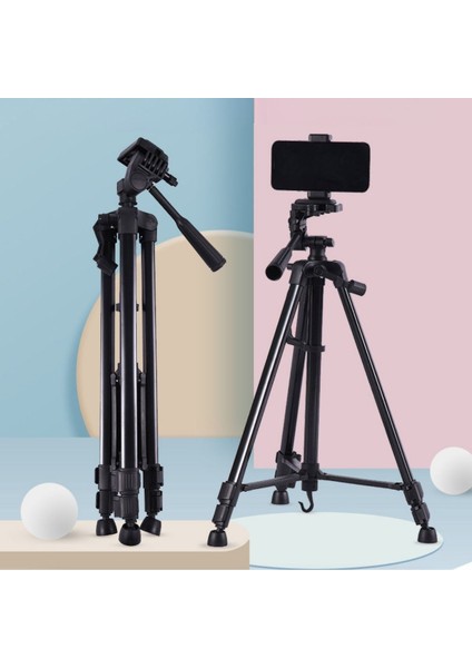 Telefon ve Fotoğraf Makinası Takılabilen Bluetooth Kumandalı 146 cm Tripod modelleri