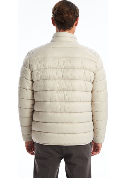 Yeni Sezon Standart Kalıp Dik Yaka Erkek Şişme Mont indirimleri