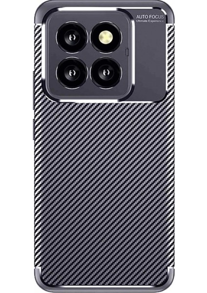 Xiaomi Mi 14T Pro Kılıf Auto Focus Karbon Kapak - Lacivert