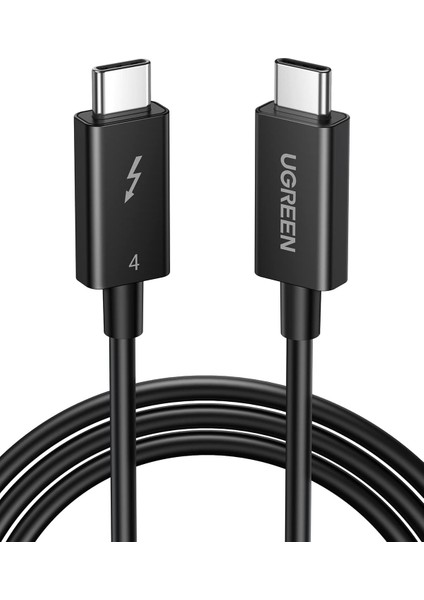 Thunderbolt 4.0 40GBPS 100W 8k Data Görüntü Kablosu 80CM