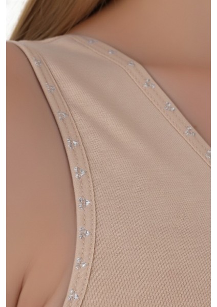 Kadın 1'li Ribana Kumaşlı Kalın Askılı Atlet fiyatları