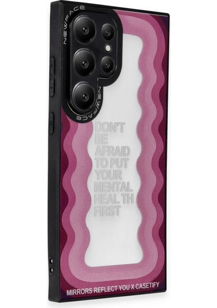 Samsung Galaxy S23 Ultra Kılıf Mirror Desenli Kapak - Mirror - 11