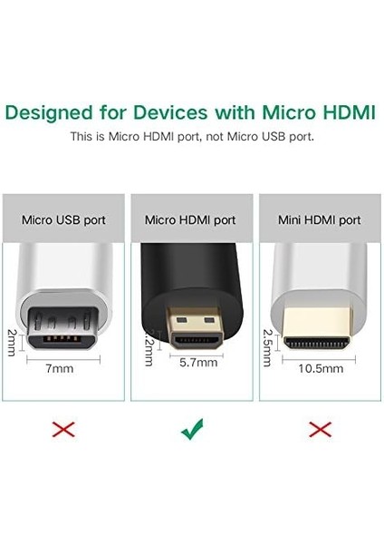 Micro HDMI To HDMI Dönüştürücü Adaptör fiyatları