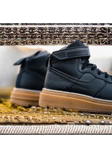 Gore-Tex Bot Tarzı Deri Su Geçirmez Outdoor Ayakkabı | Uzun Ömürlü & Konforlu 💧👢 | Sarı - Siyah fırsatları