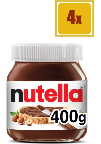 Kakaolu Fındık Krem Çikolata 400 G 4 Adet